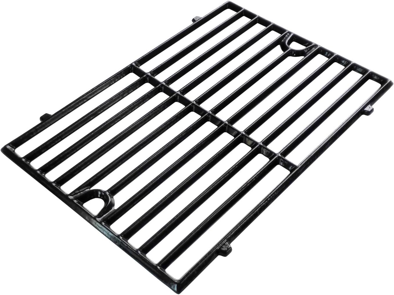 Gloss Cast Iron Cooking Grid for Grand Cafe, Hamilton Beach, Ellipse 2000LP, ProChef, Vermont Castings and 141.152270, 141.152271, 141.15337 Gas Grill Models, Set of 2
