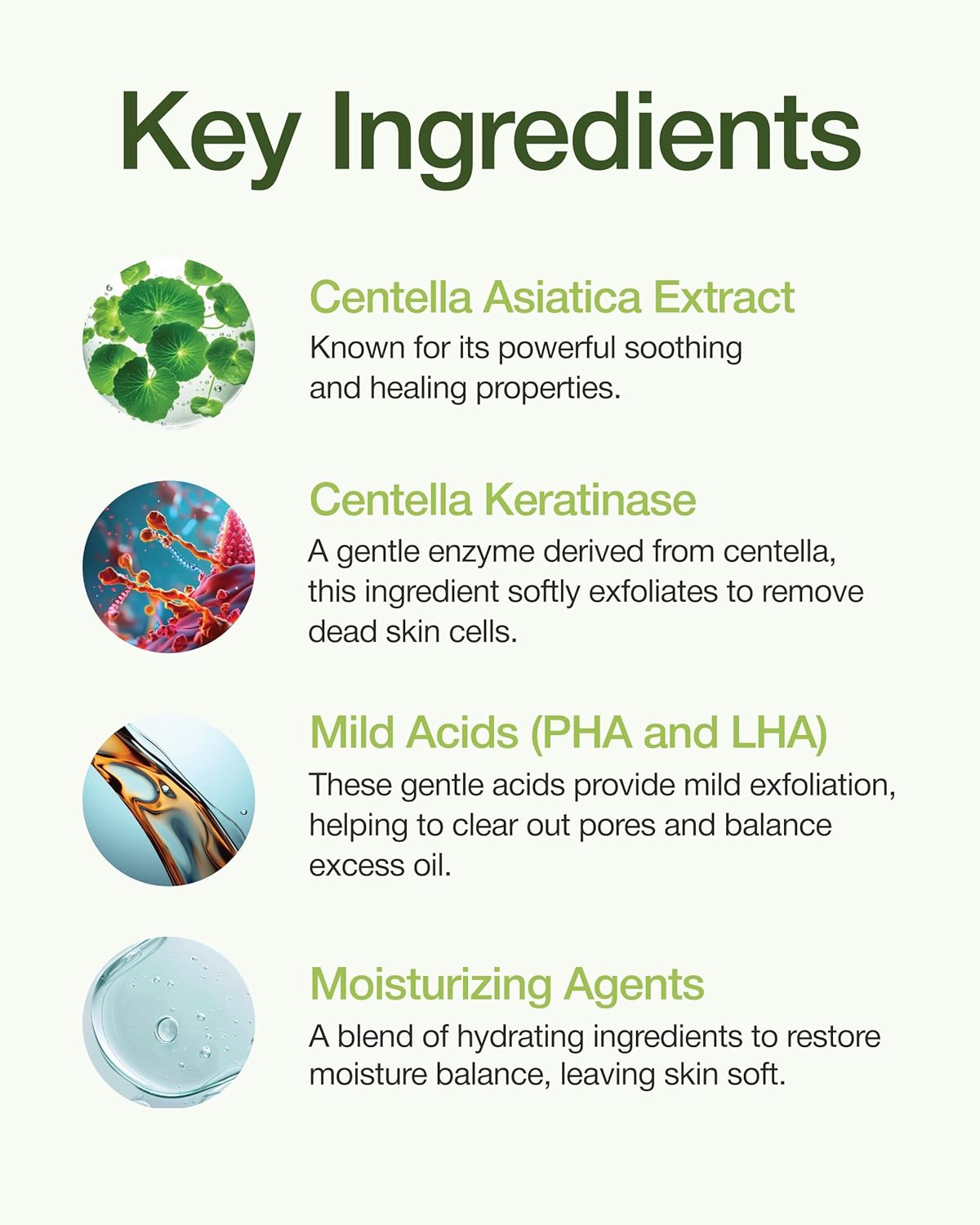 CENTELLIAN 24 Madeca Real Green Pore Pad (5.74fl oz / 60 pcs) - Exfoliating & Soothing Dual-Sided Toner Pads for Sensitive Skin, Pore Care, Korean Skin Care. Centella Asiatica, PHA & LHA - Image 5