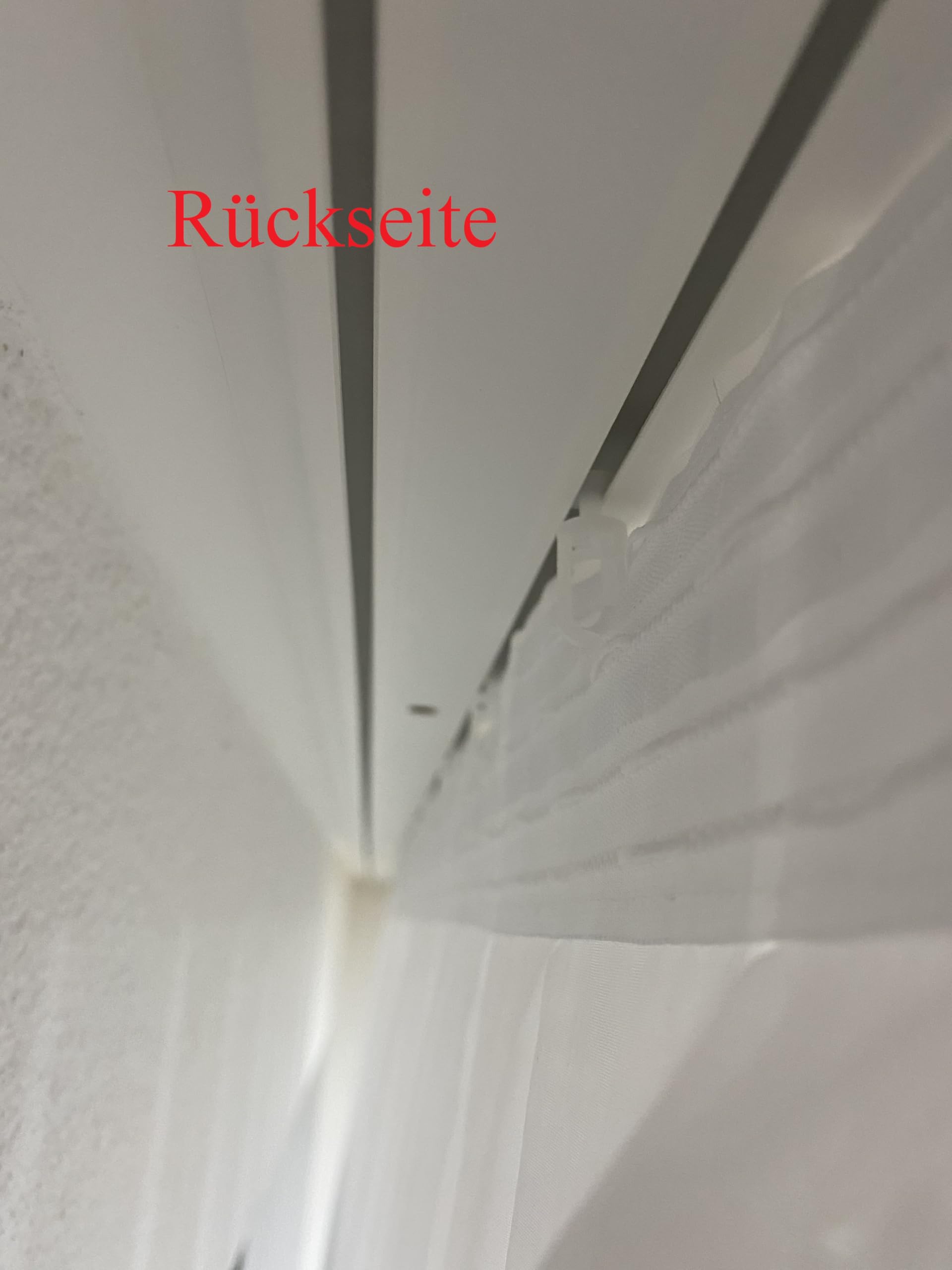 Gerster Rideau prêt à l'emploi Blanc (Largeur 180 cm, Longueur 245cm)