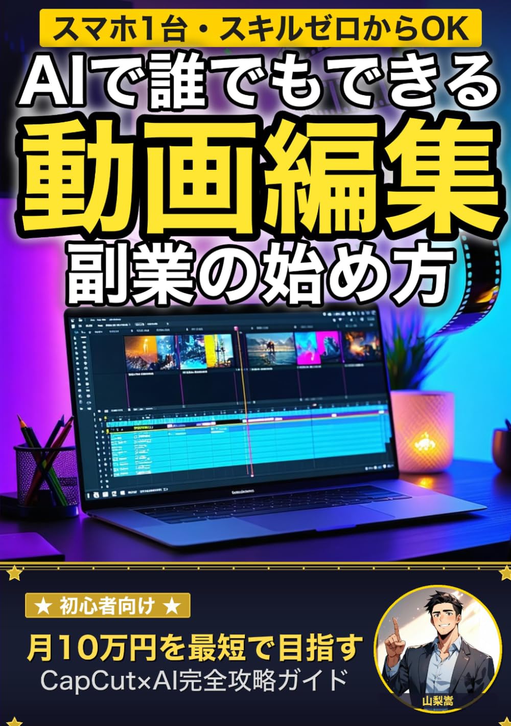 AIで誰でもできる「動画編集」副業の始め方: スマホ1台・スキルゼロから月10万円を目指す完全ロードマップ