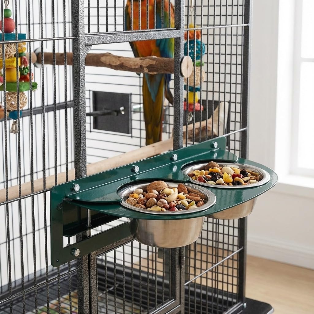 Suinga Rotations-Futterstation Loros 2 Behälter