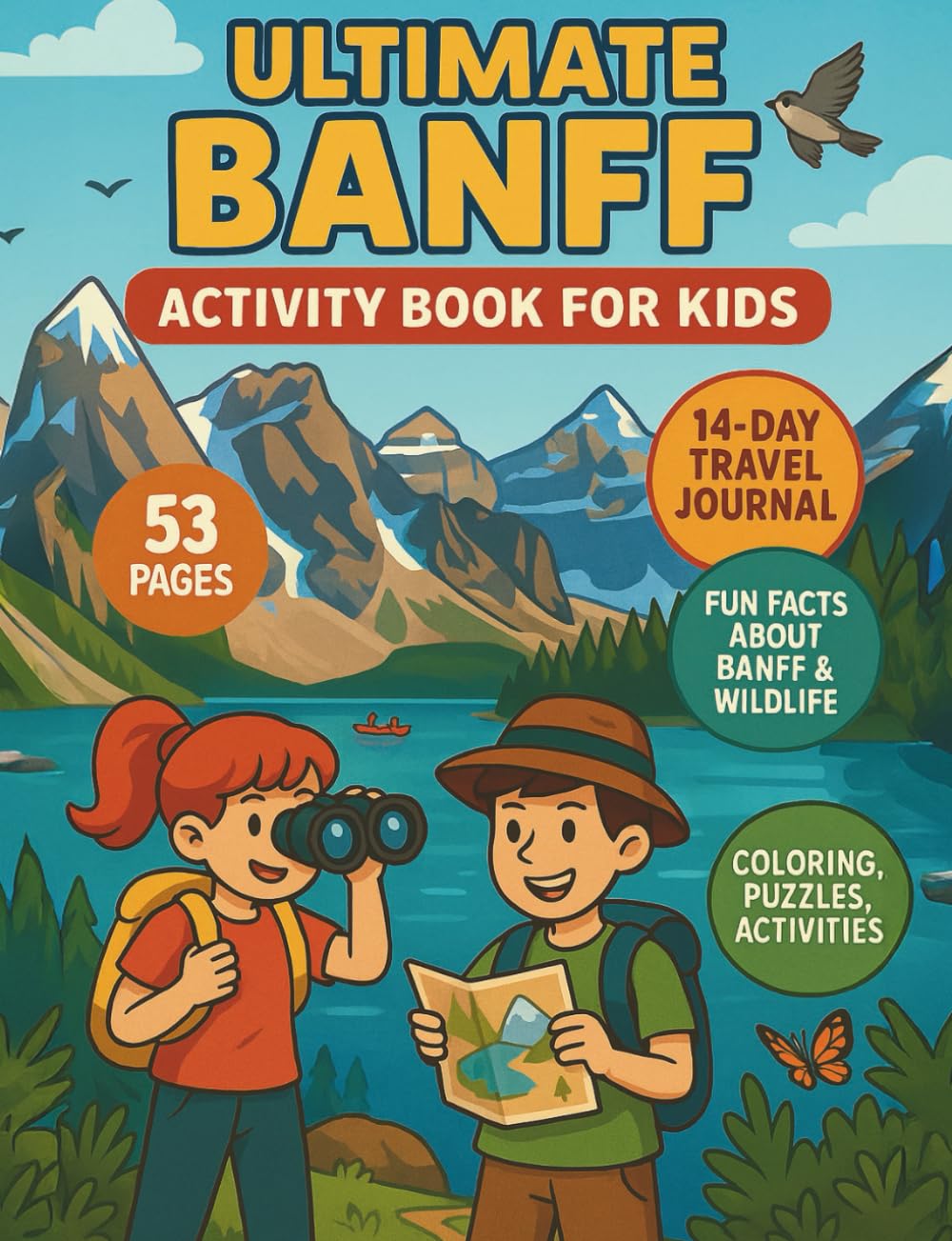 Banff National Park Activity Book for Kids