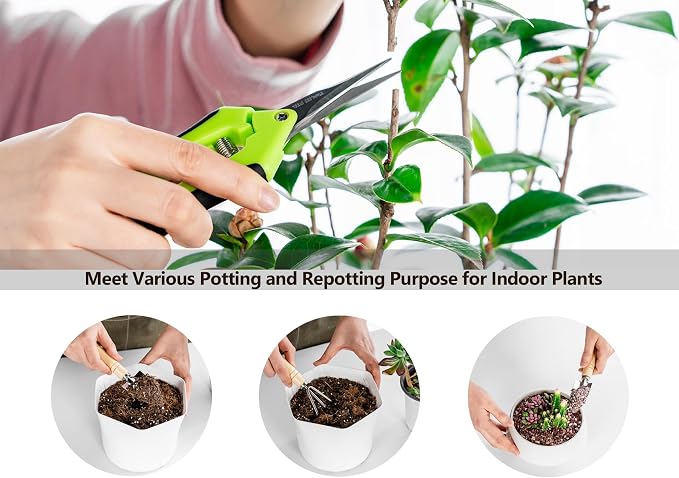 Kit de 5 herramientas de jardinería para interiores Josteve miniatura 4