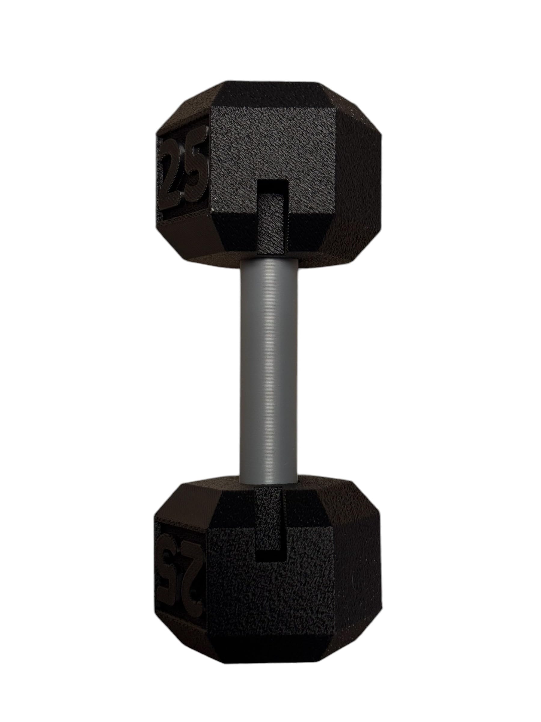 Supporto per Carte da Visita a Forma di Manubrietto - Allenamento Fitness - Decorazione per Yoga, Fitness Studio, Ufficio - Sportivo - Gym - Sport - Decorazione Fitness