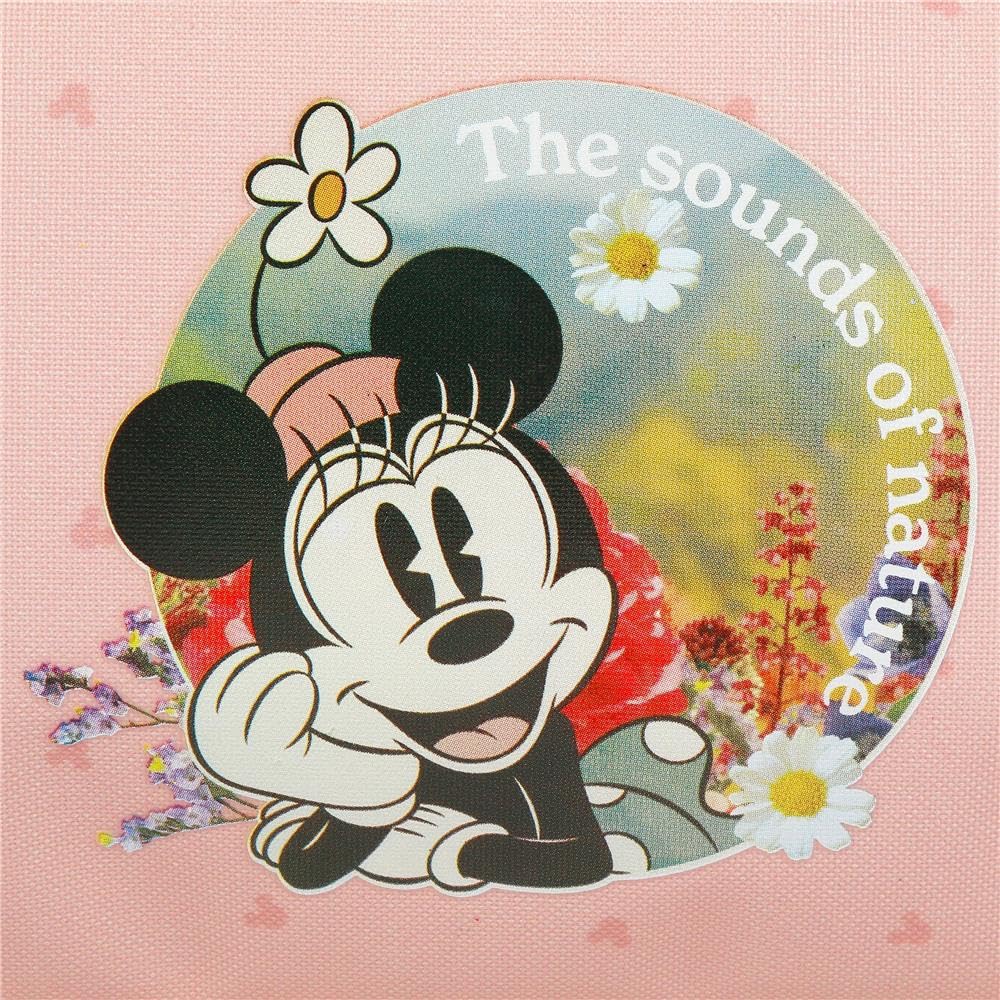Disney Joumma Bags Minnie Wild Nature zaini per bambini, varie dimensioni, zaino da passeggio, realizzato in poliestere, include pompon decorativo., Verde, Zaino ruote