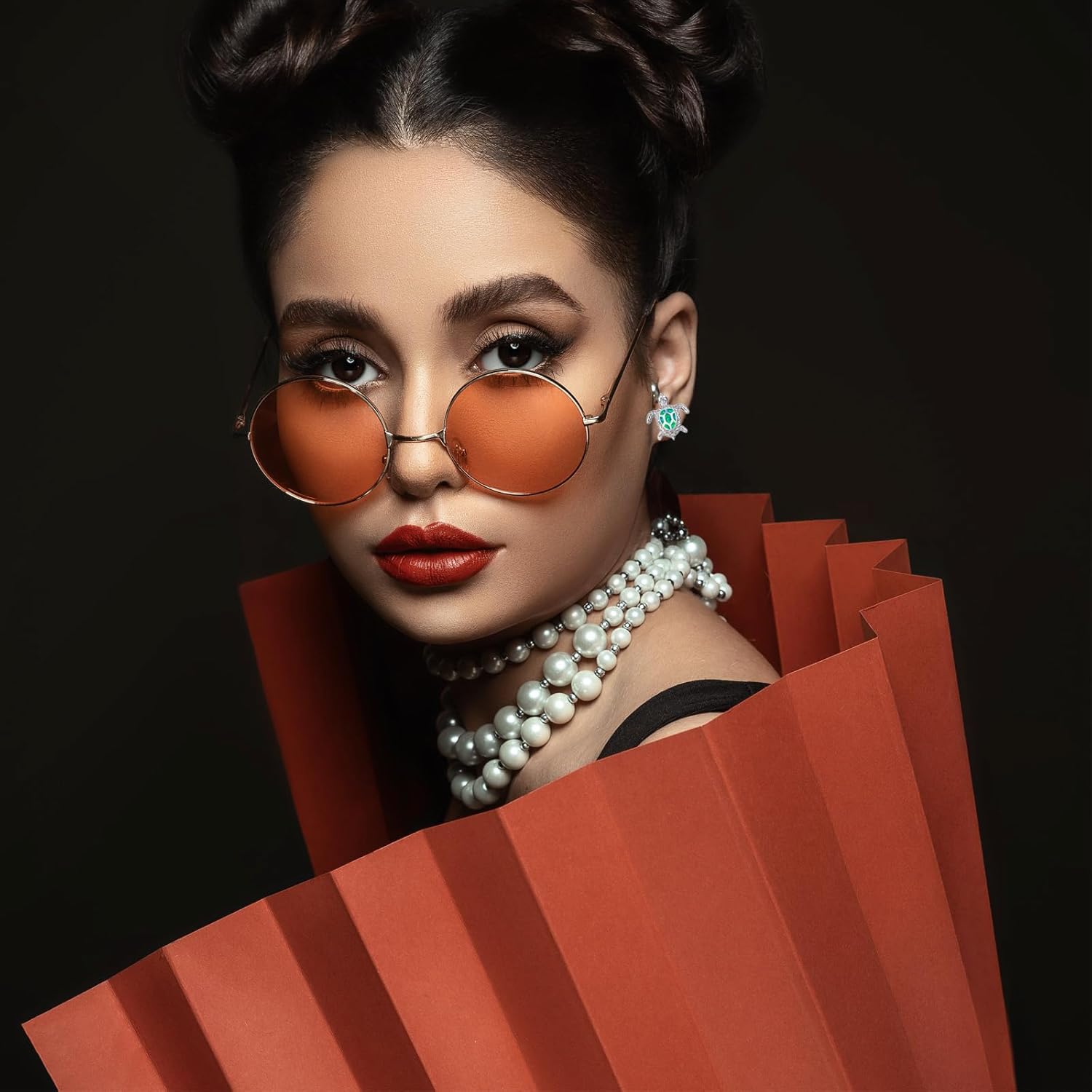 Turtle Earrings for Women Trendy Sparkling Animal Turtle 925 Sterling Silver Crystal Stud Earrings Sea Ocean Summer Beach Jewelry Gifts - Image 4