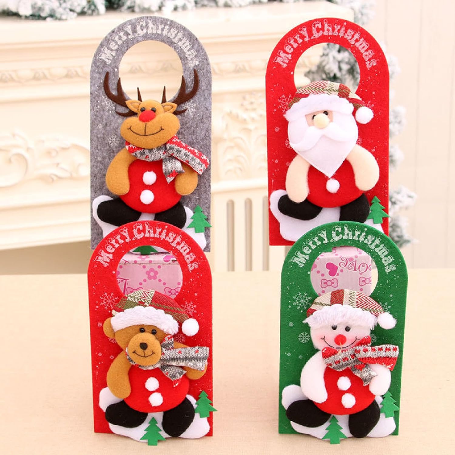 Non Woven Cartoon Door Hanging Pendant Window Decoration