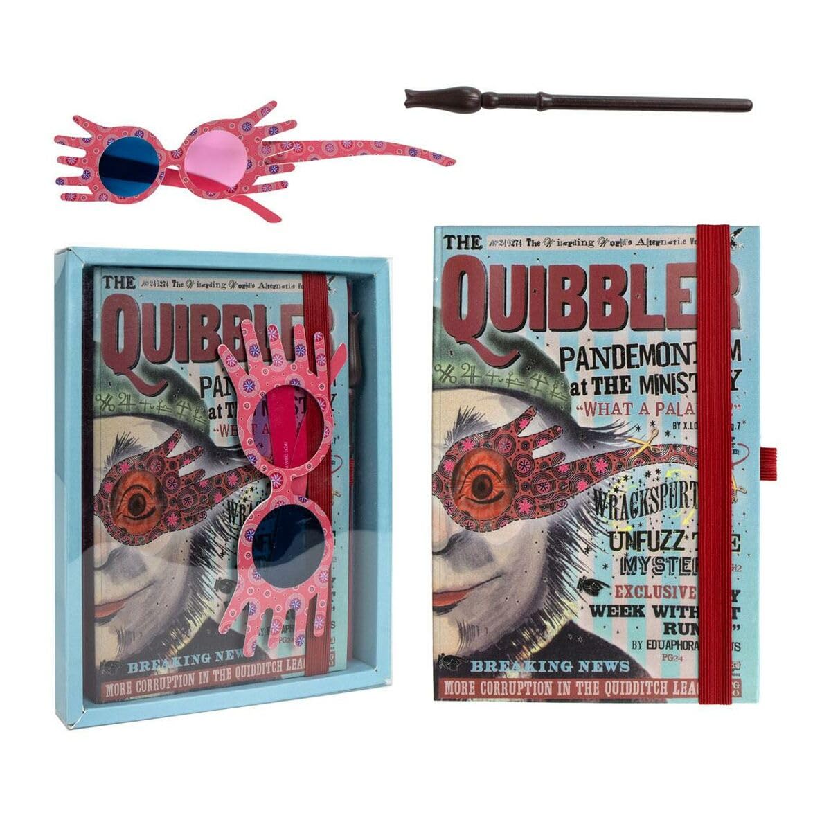 Cerdá- Harry Potter Luna Lovegood Stationery Set 18.0 X 22.5 X 2.5 Cm (2700001522)