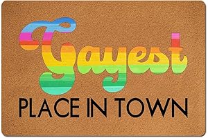 Gayest Place in Town Doormat: The Epitome of Queer Charm for Your Abode