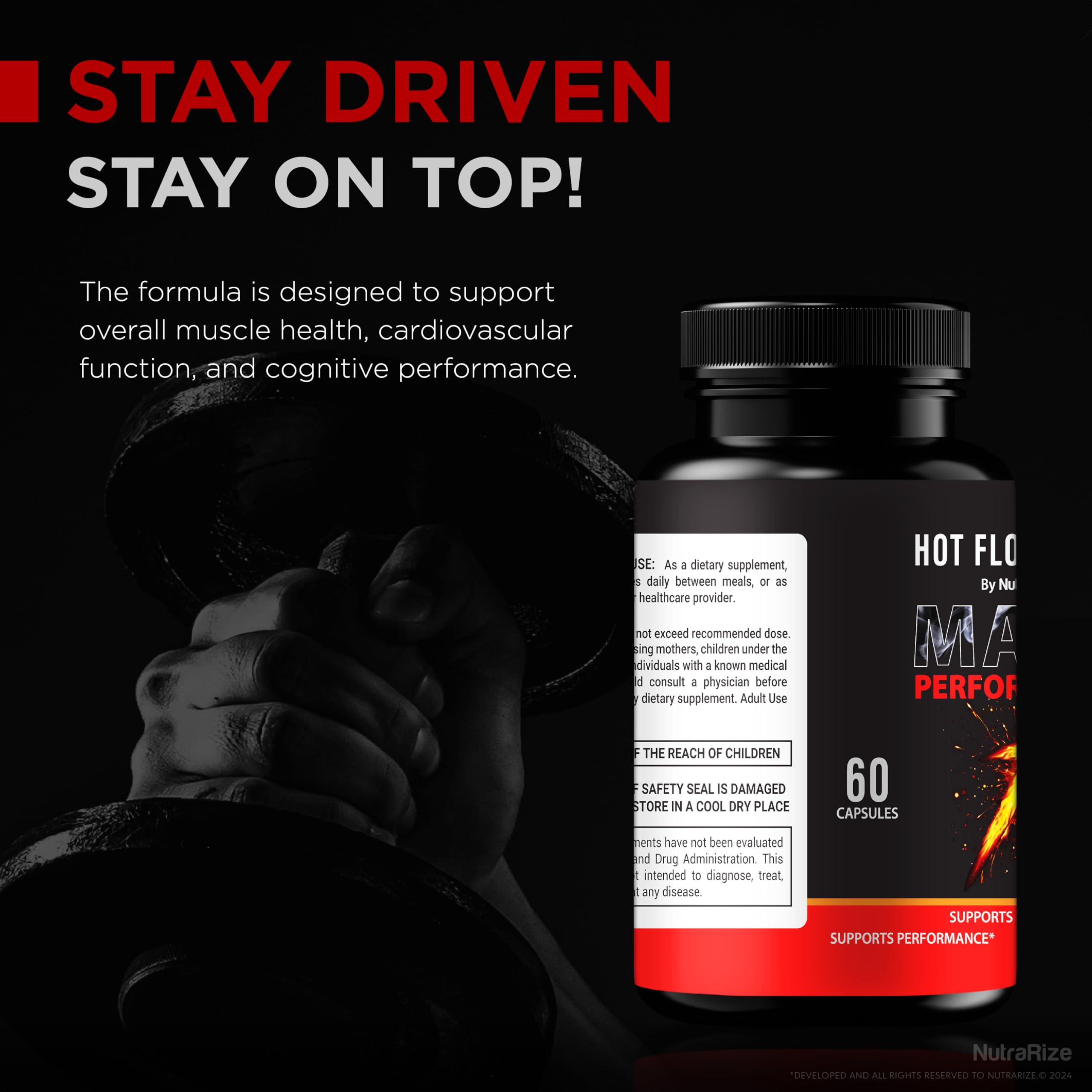 Amazon.com: (3 Pack) Hot Flow Male Pills, Premium Formula for Men