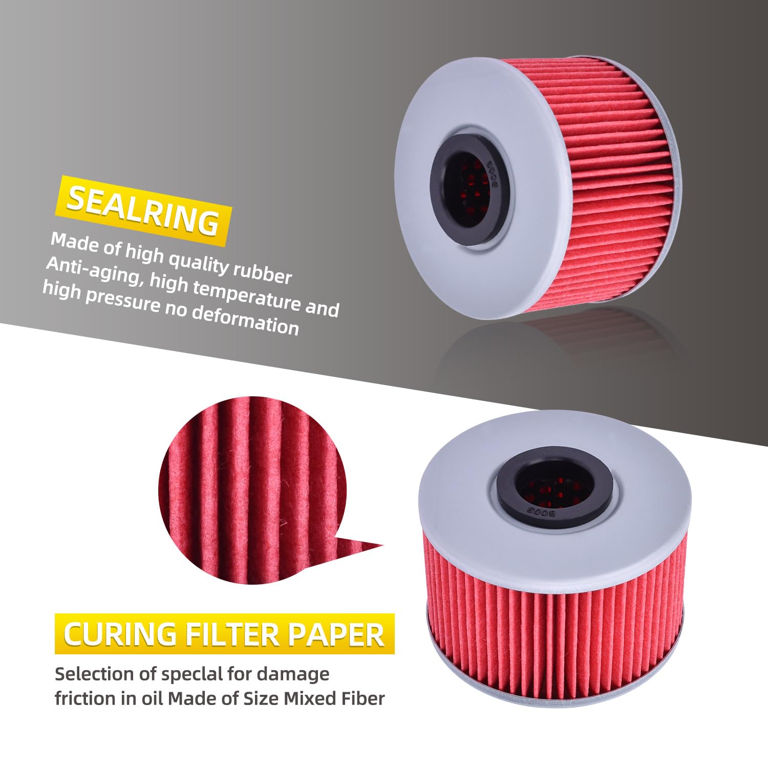 Amazon.com: 2Packs 114 Oil Filter 15412-HP7-A01 for Honda