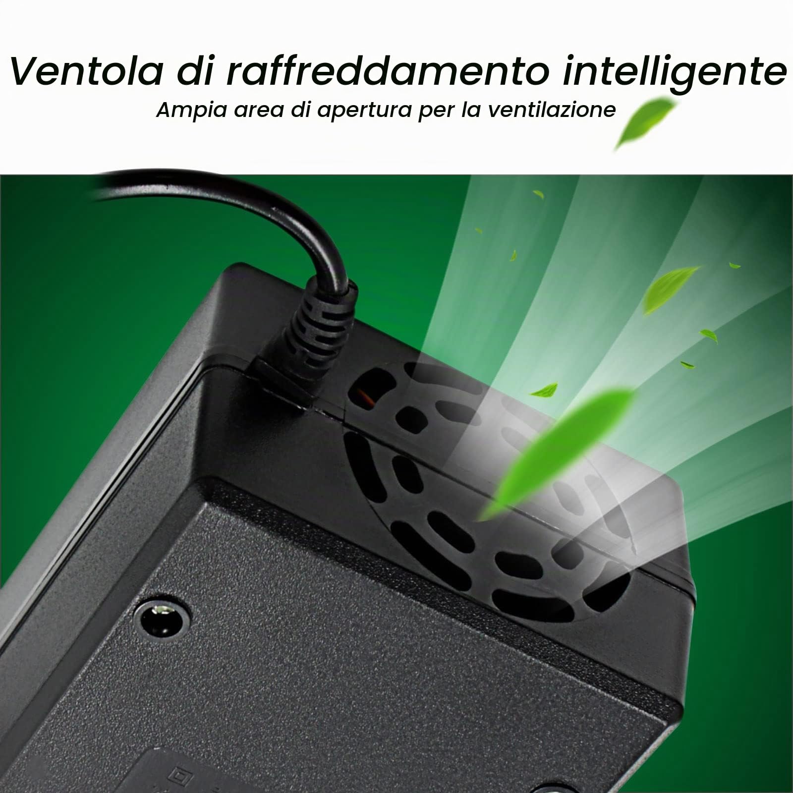 58,8V 5A Li-ion Caricabatterie Caricabatteria a spina multipla 14S 48V(Non applicabile alle batterie al piombo)