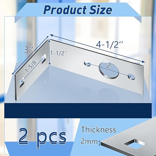 Miniatura 2 de Dunzy Soportes de luz de remolque galvanizados para montaje en forma de L, soporte de luz trasera para lancha, utilidad, luces de remolque,