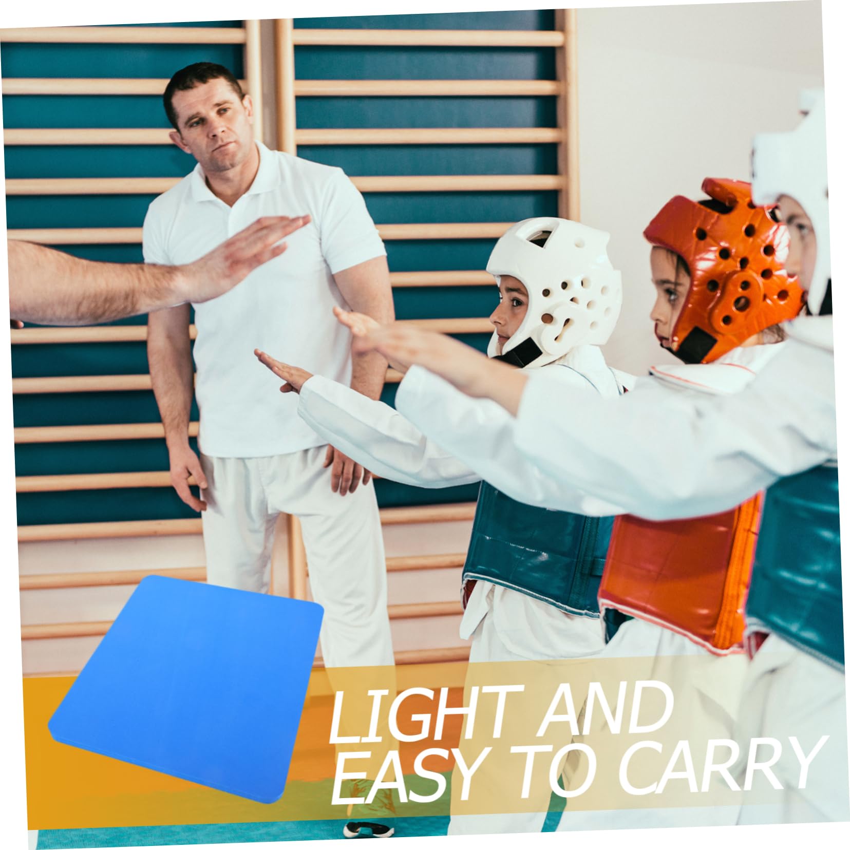 BRIGHTFUFU Portable Taekwondo Breaking Board Lightweight Practicing Punching Board for Skill Improvement Convenient Training Tool for Martial Arts Performance and Level Assessment