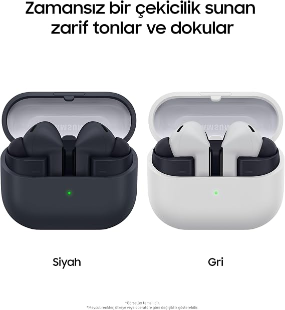 Samsung Galaxy Buds3 FE, Kablosuz Kulak İçi Kulaklık, Siyah, Blade Tasarım, Dengeli Ses, 360 Audio, Aktif Gürültü Engelleme & Net Çağrı (Samsung Türkiye Garantili)