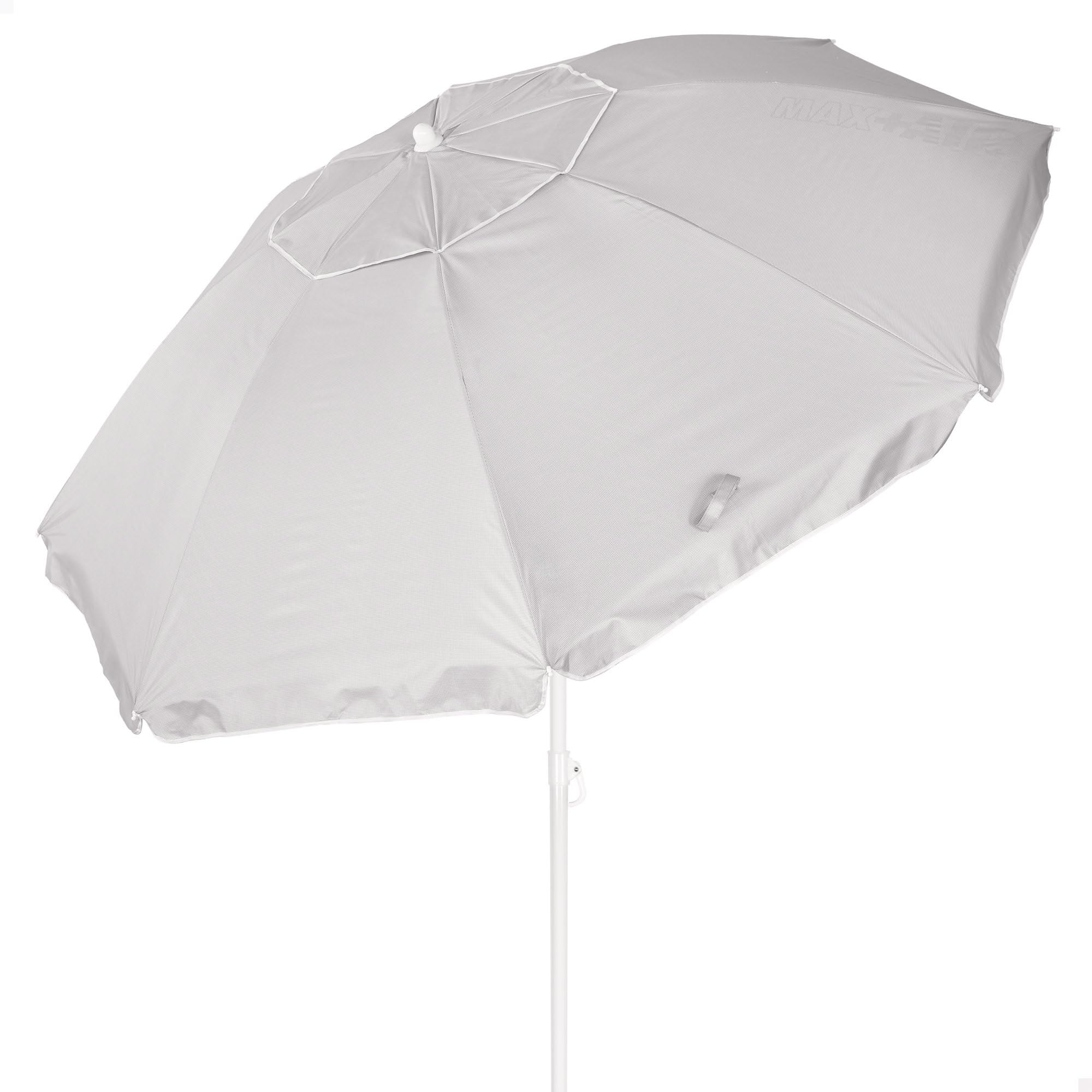 Sombrilla de playa D200 cm beige Aktive con mástil de aluminio