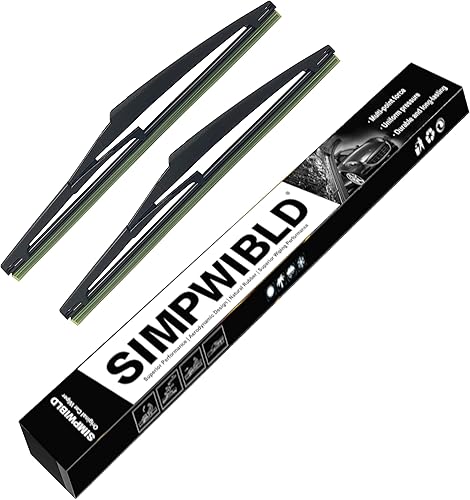 SIMPWIBLD Repuesto de limpiaparabrisas para Hyundai Santa Fe2006-2011 Kia Rio 2007-2012, repuesto de equipo original, 14 pulgadas (juego de 2)