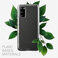 Vista 2 de tech21 Pure Clear - Funda para teléfono Galaxy S20 5G, propiedades antimicrobianas higiénicamente limpias contra gérmenes con protección contra