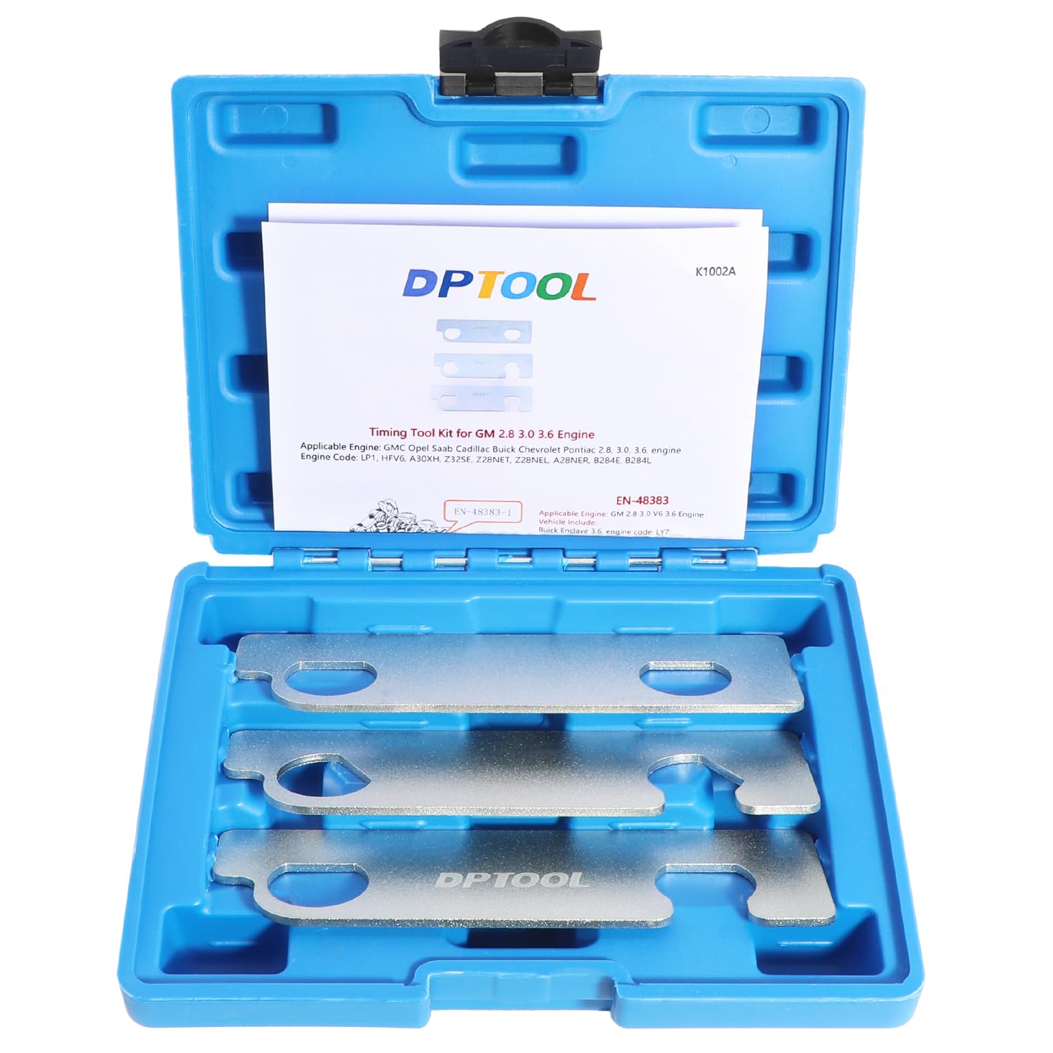 DPTOOL Camshaft Retaining Aligning Timing Tool Kit for GM 2.8L 3.0L 3.6L