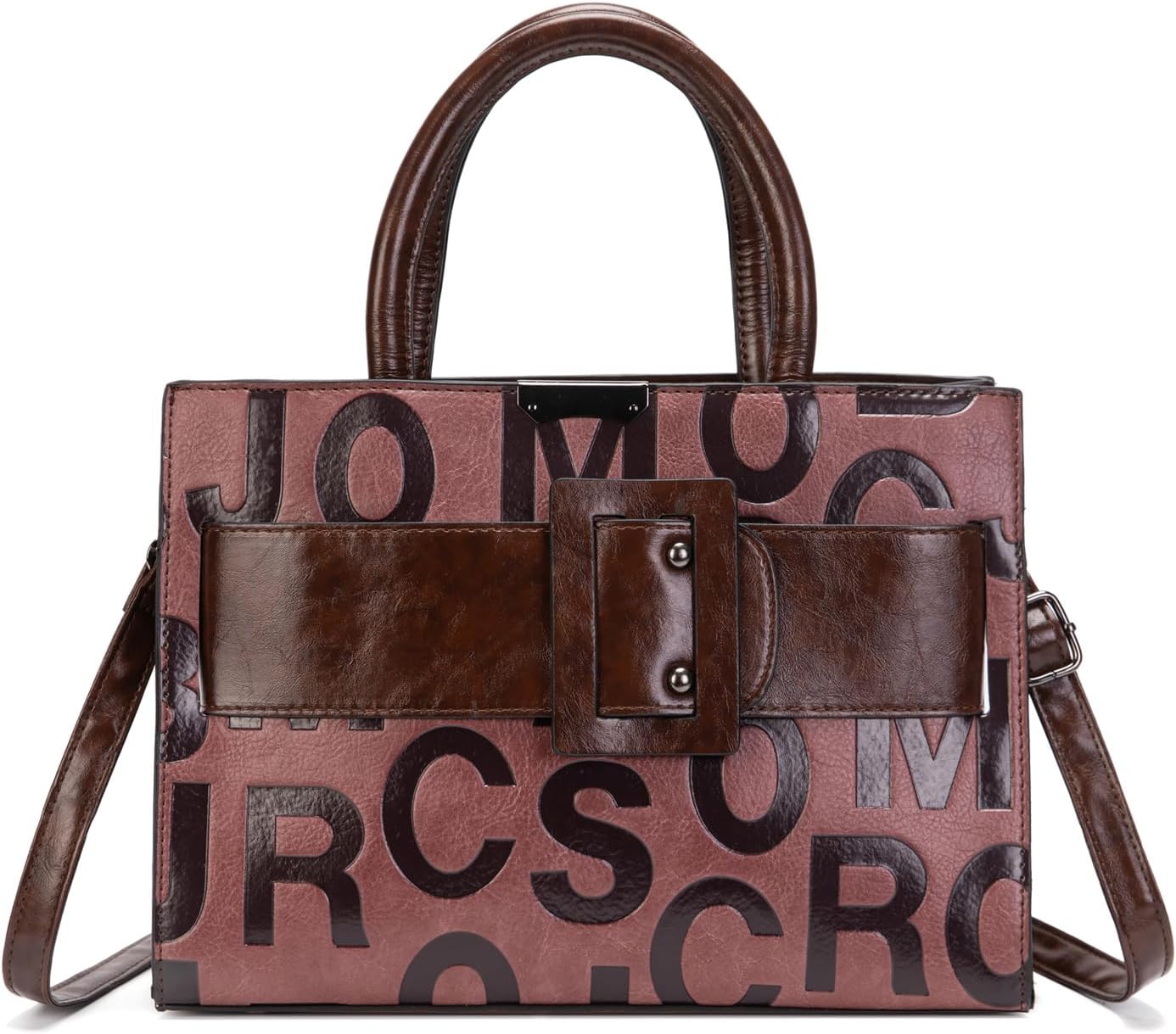 KingTo Women's Crocodile Pattern Satchel Handbags Stylish Tote Handbags crocodile purses for women 3 Pcs Set | Crocodile Pattern, Stylish, crocodile purses, for women