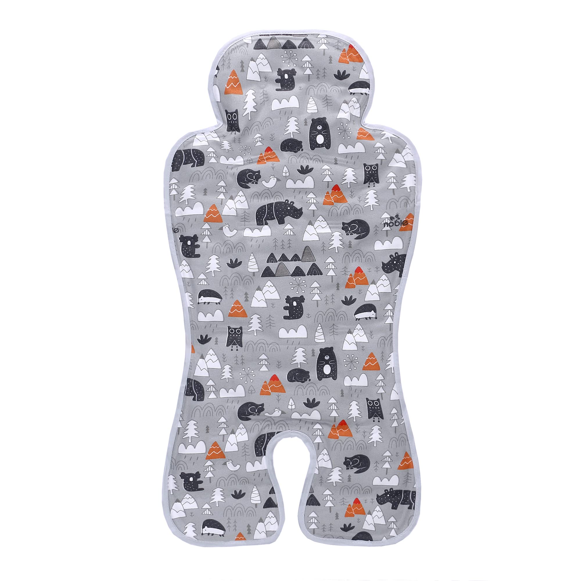 Stroller Cooling Pad Gel Baby Car Seat Cooler Pad Summer Baby Stroller Chair Ice Seat Cooler Mat Multifunctional Baby Cushion Suitable for Baby Dining Chair, Child Safety Seat (Forest)