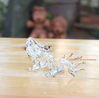 小さなドラゴンセット　ガラス細工 小さなドラゴンセット ガラス細工