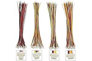 XINGYHENG 60Pcs 1.0mm 2P/3P/4P/5P JST Connector Terminal