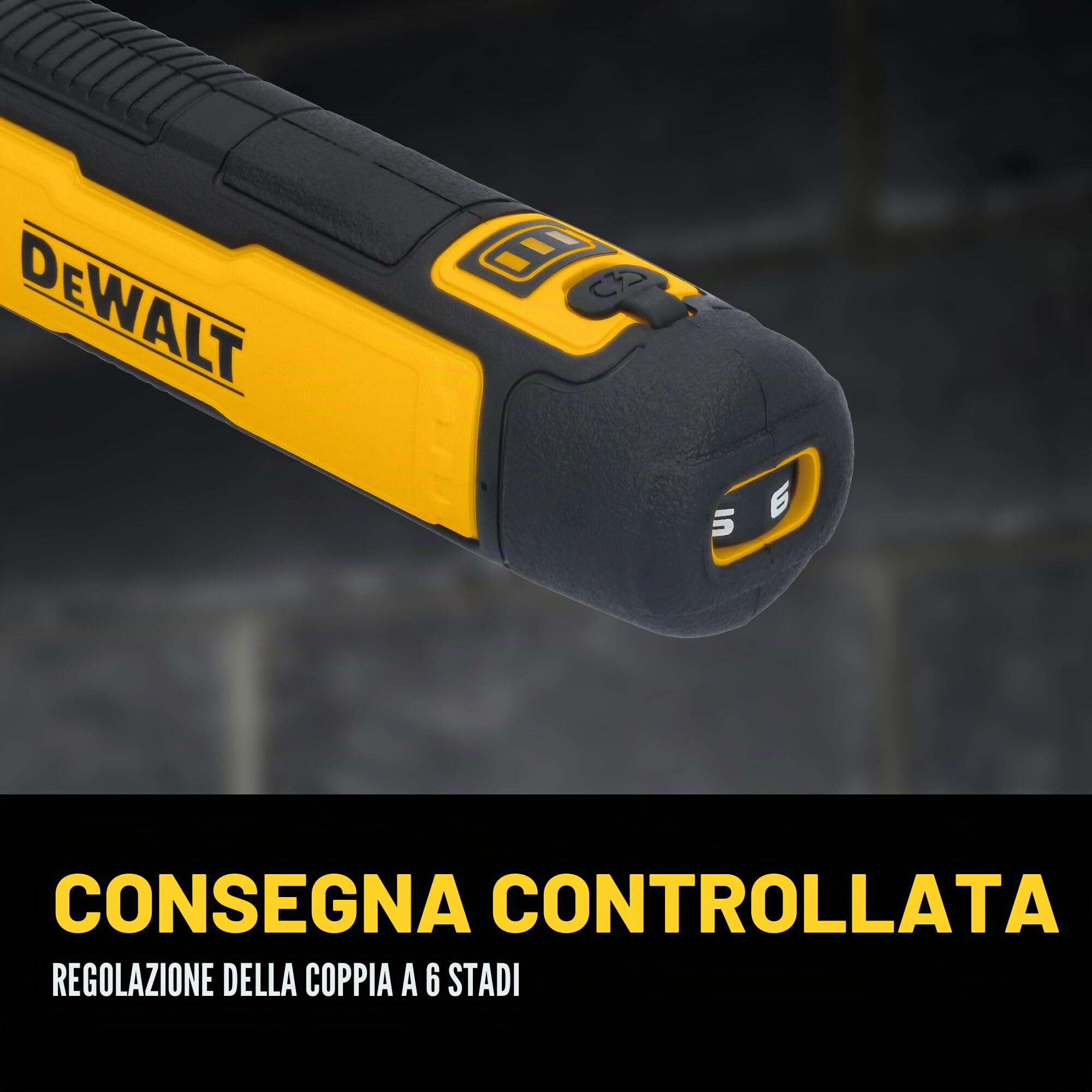 DEWALT Cacciavite senza fili con controllo FLEXDRIVE e punte per cacciavite (DWHT66719)