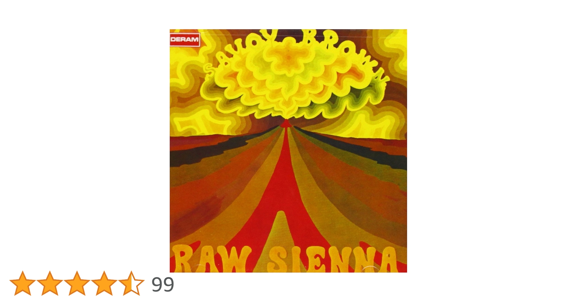 たぶんUKORG Savoy Brown Raw Sienna LP 美品 【公式通販】