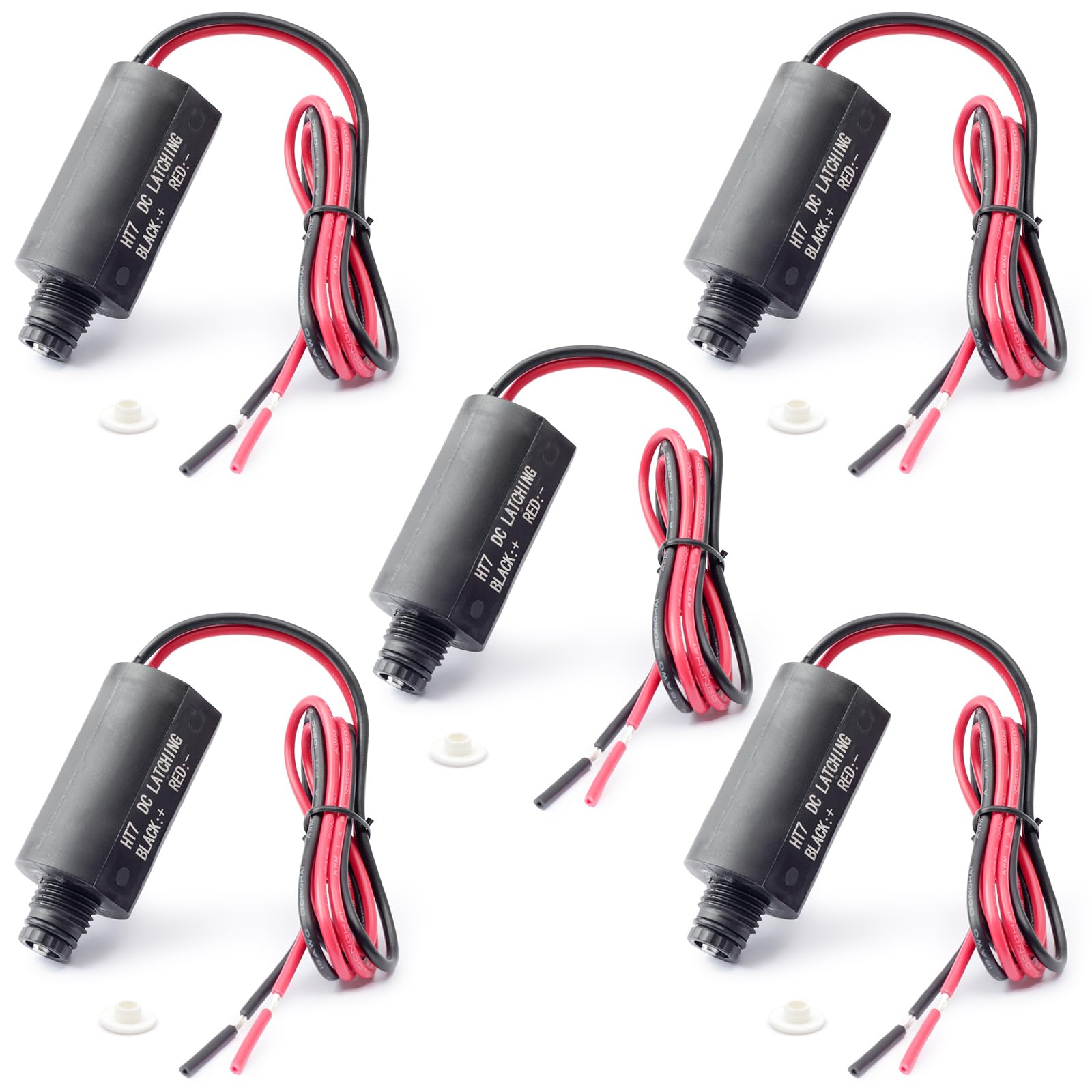 Électrovanne de rechange 458200 DC Hunter pour programmateur à pile 9V (Lot de 5)