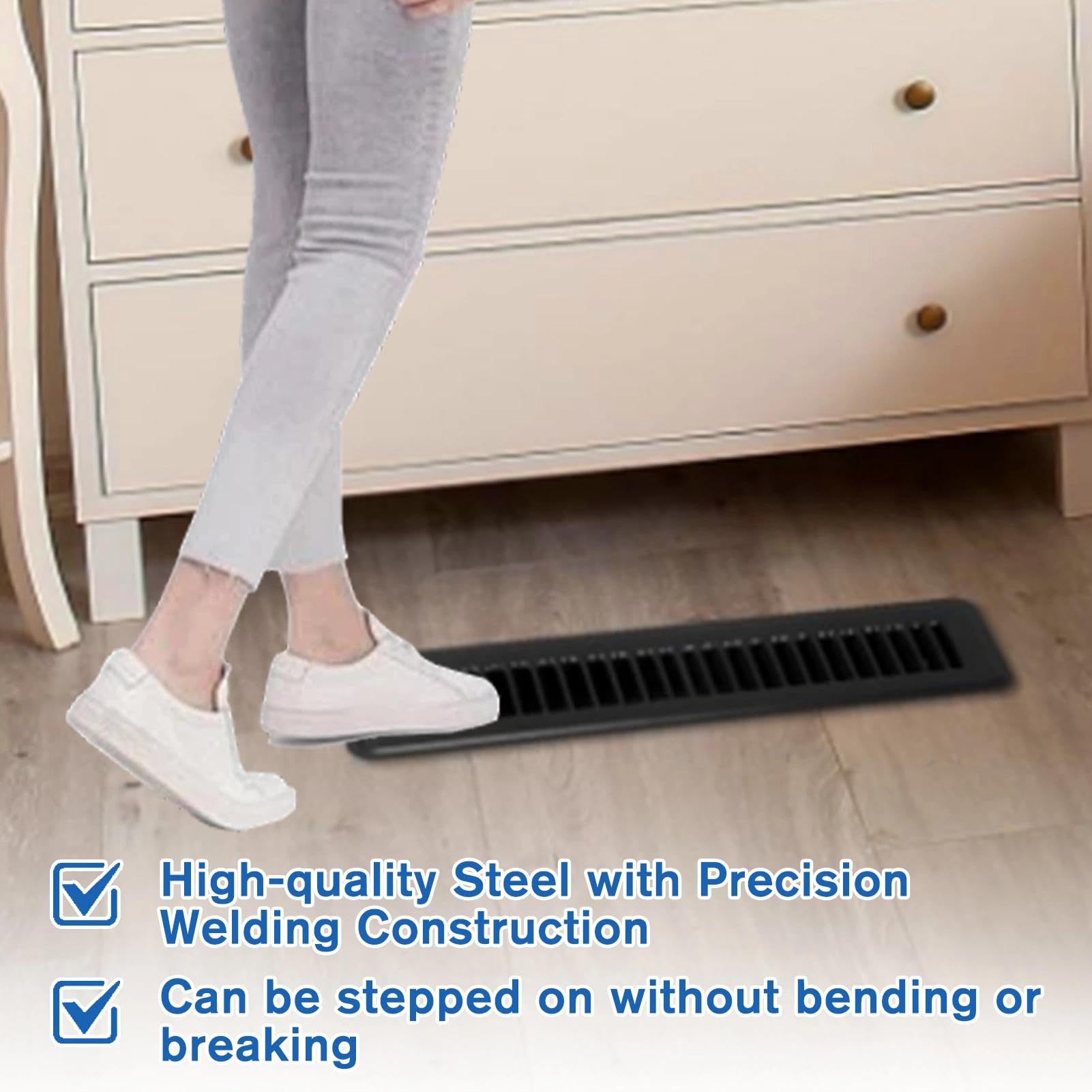 Amazon | LEONTOOL 床下換気口 カバー フロアレジスター 通気メッシュ