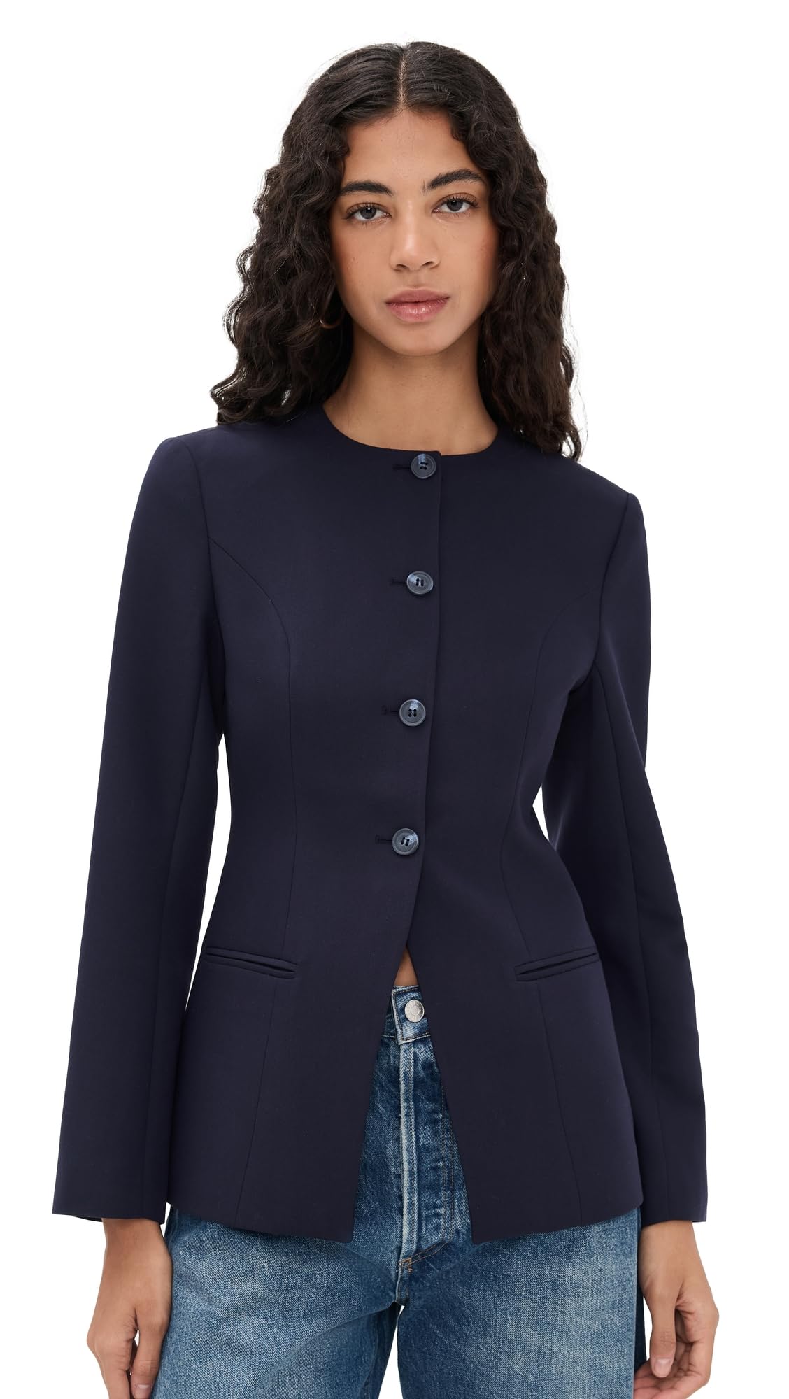 ALIGNE Womens Daphne Waisted Blazer