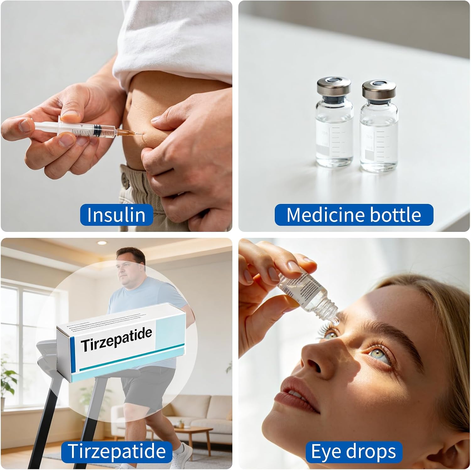 Portable Insulin Cooler Box Smart Rechargeable Mini Medical Case for Insulin, Vaccines, and Medications