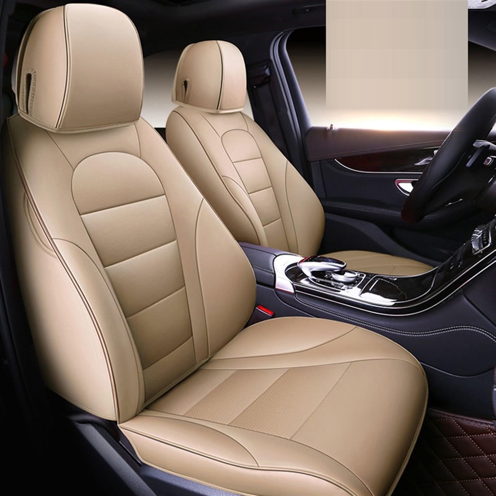 NOHEEU Car Seat Cushion Covers For LEXUS RX270 RX350 RX450h RX300 RX330 RX400h RX200 NX200 NX300 NX300h Accessories