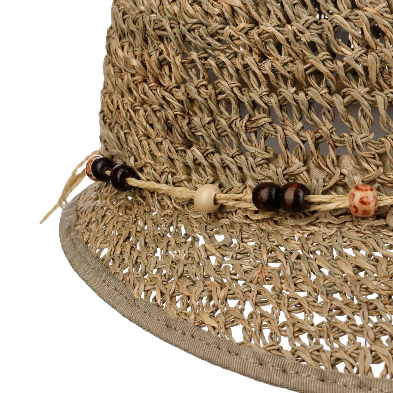 SOMBREROSHOP Zostera Sombrero Regency Visera Paja Mujer Primavera Verano