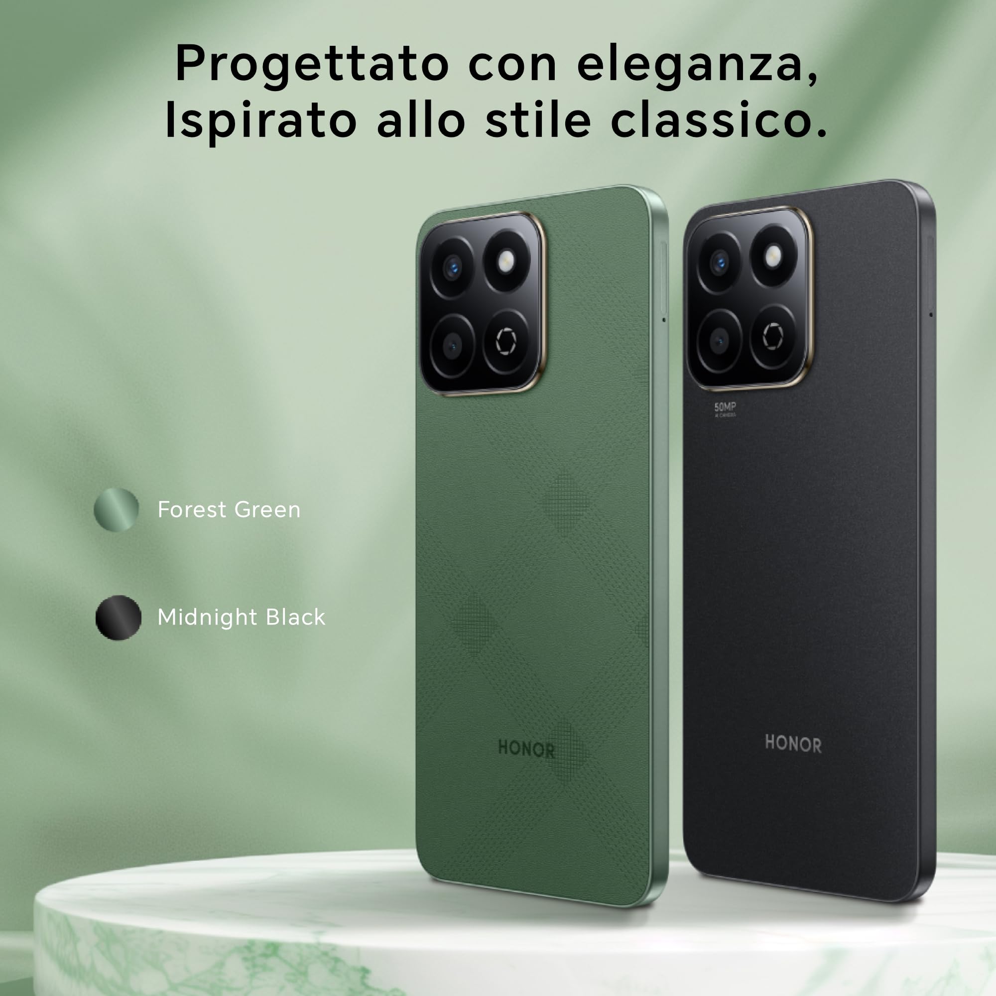 Honor 200 5G Smartphone 12/512GB – 6.7" AMOLED, Tripla Camera 50MP, 5200mAh, Carica 100W, Android 14 (Verde Smeraldo)