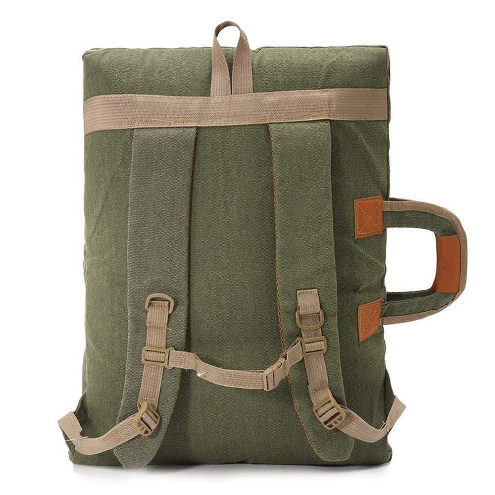 Bolso de Lona Multifuncional 4K Camuflaje Portátil a Prueba de Agua para Artista - Mochila de Hombro para Dibujo y Bocetos - Carpeta de Dibujo BU-856