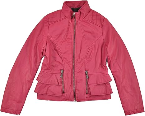 yoki faux leather jacket