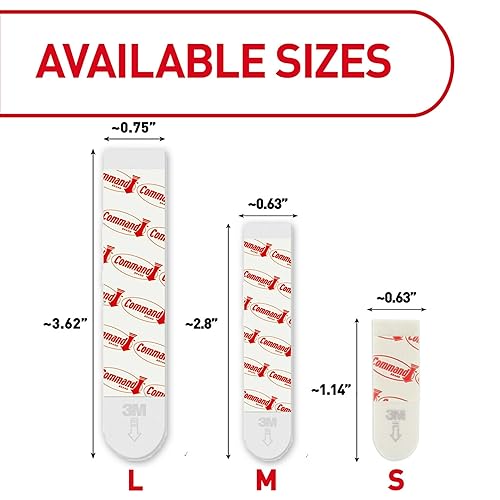 Miniatura 2 de Command - Tiras de reemplazo grandes para interior, sostiene hasta 5 lb, 20 tiras, tiras adhesivas para colgar en la pared sin daños para volver a