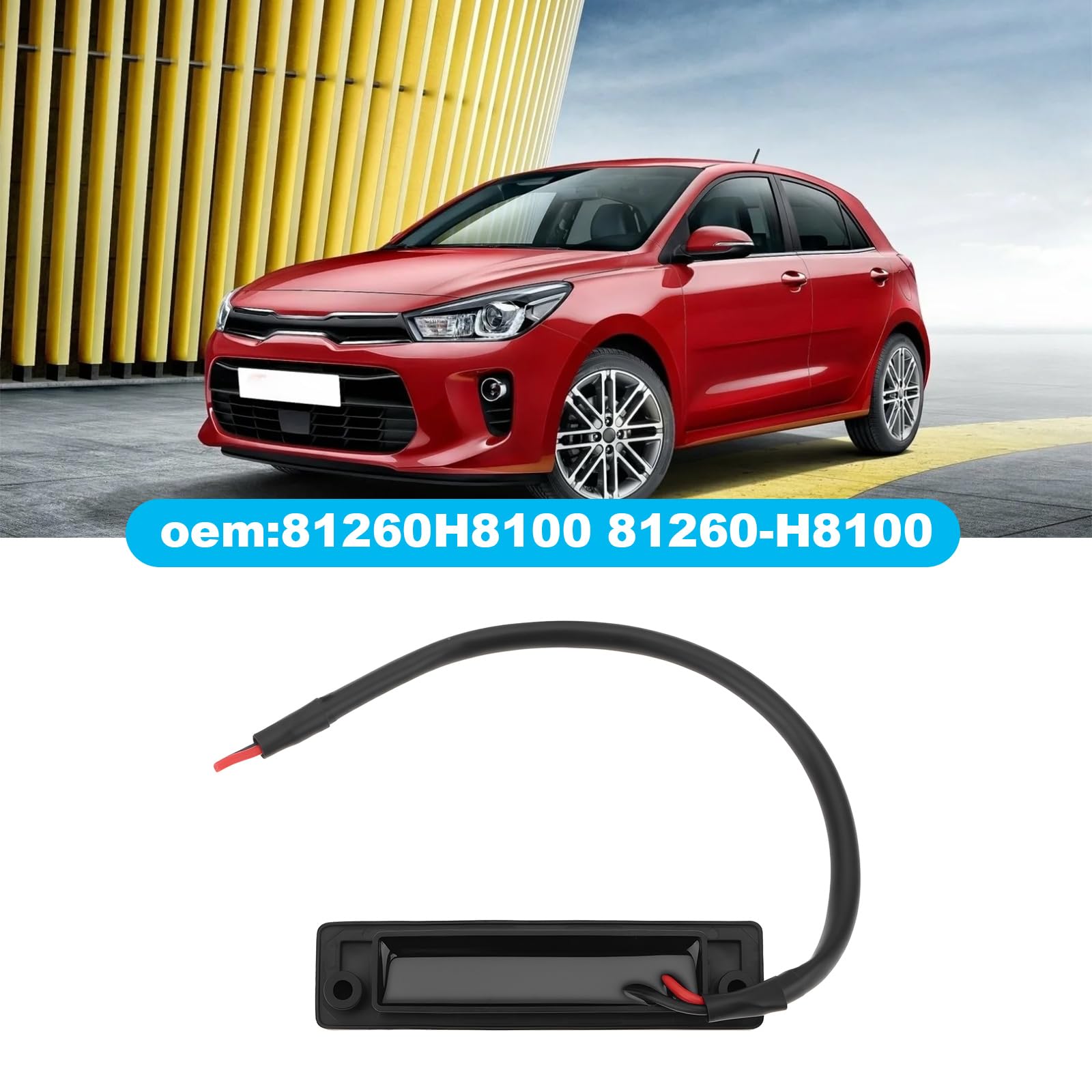 SG Store Przełącznik tylnej klapy samochodu 81260H8100 81260-H8100 kompatybilny z KIA Rio IV Rio IV Rio Kompatybilny z IV Hatchback Van 2017-2025