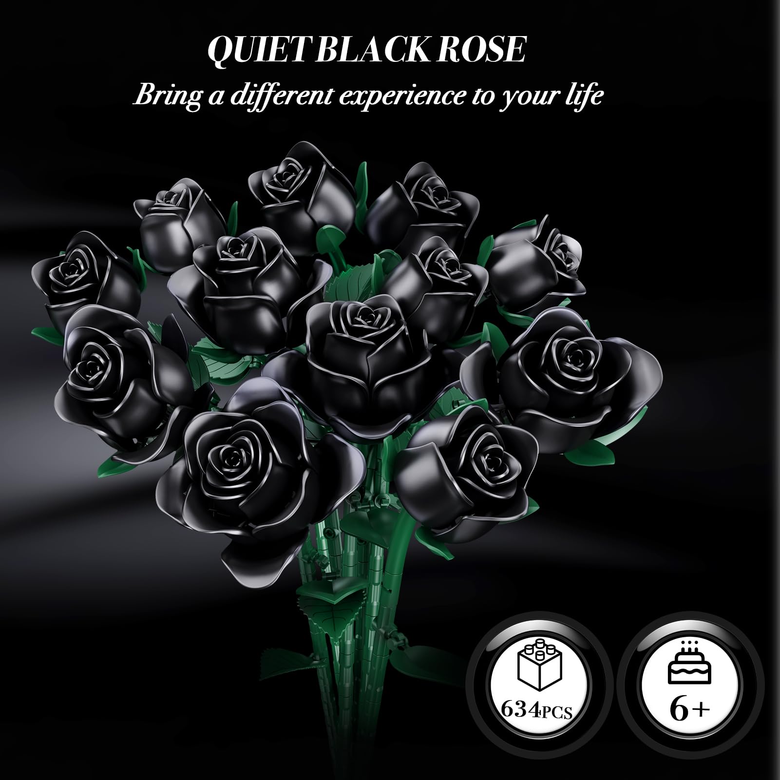 Rongmeiz Mother's Day Flowers Bouquet Building Set - Image 3