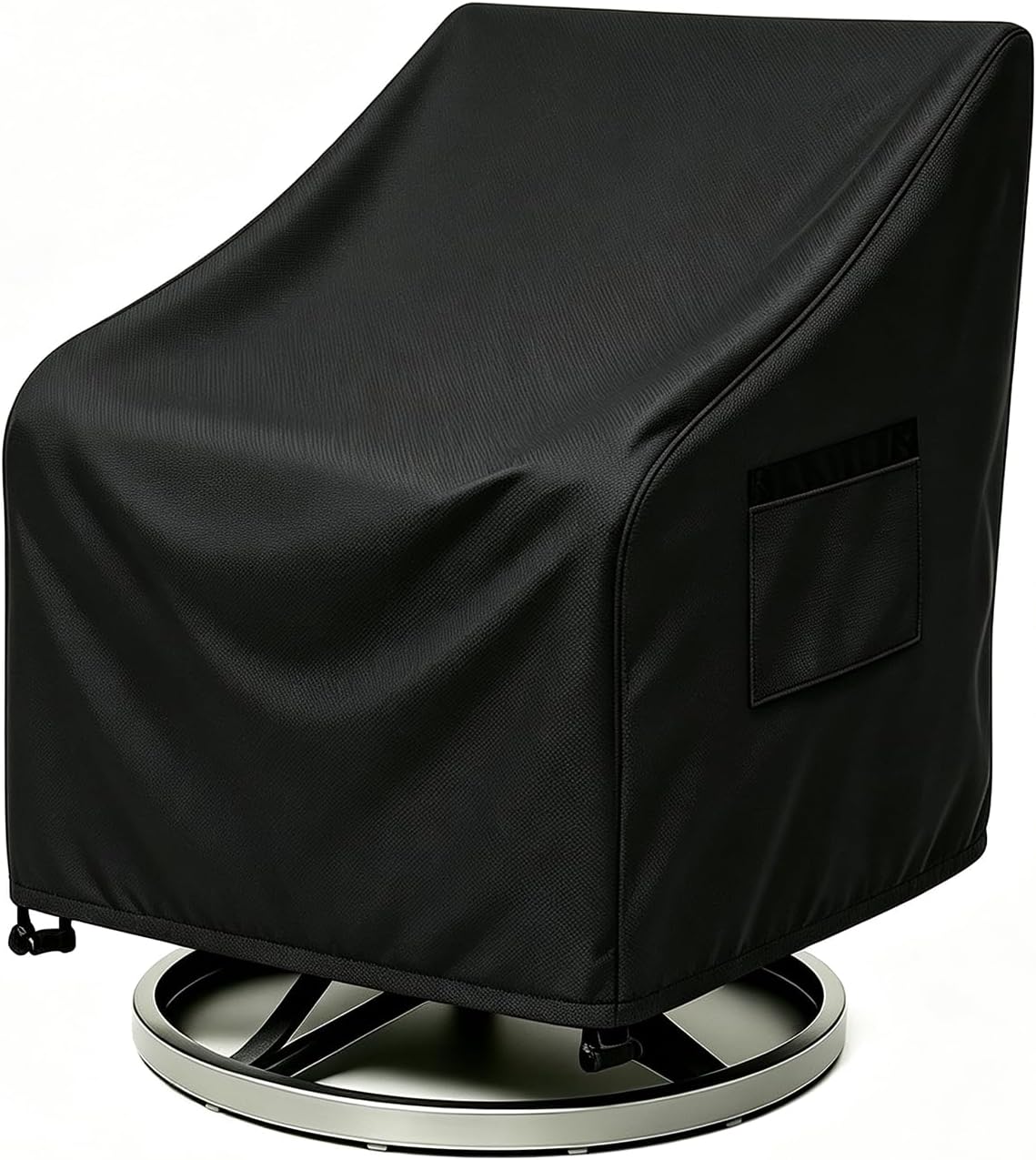Adirondack Chair Covers, Outdoor Swivel Lounge Chair Cover 1 Pack, (30 L x 34 W x 38.5 H inches) Waterproof Heavy Duty Outdoor Chair Covers,Black