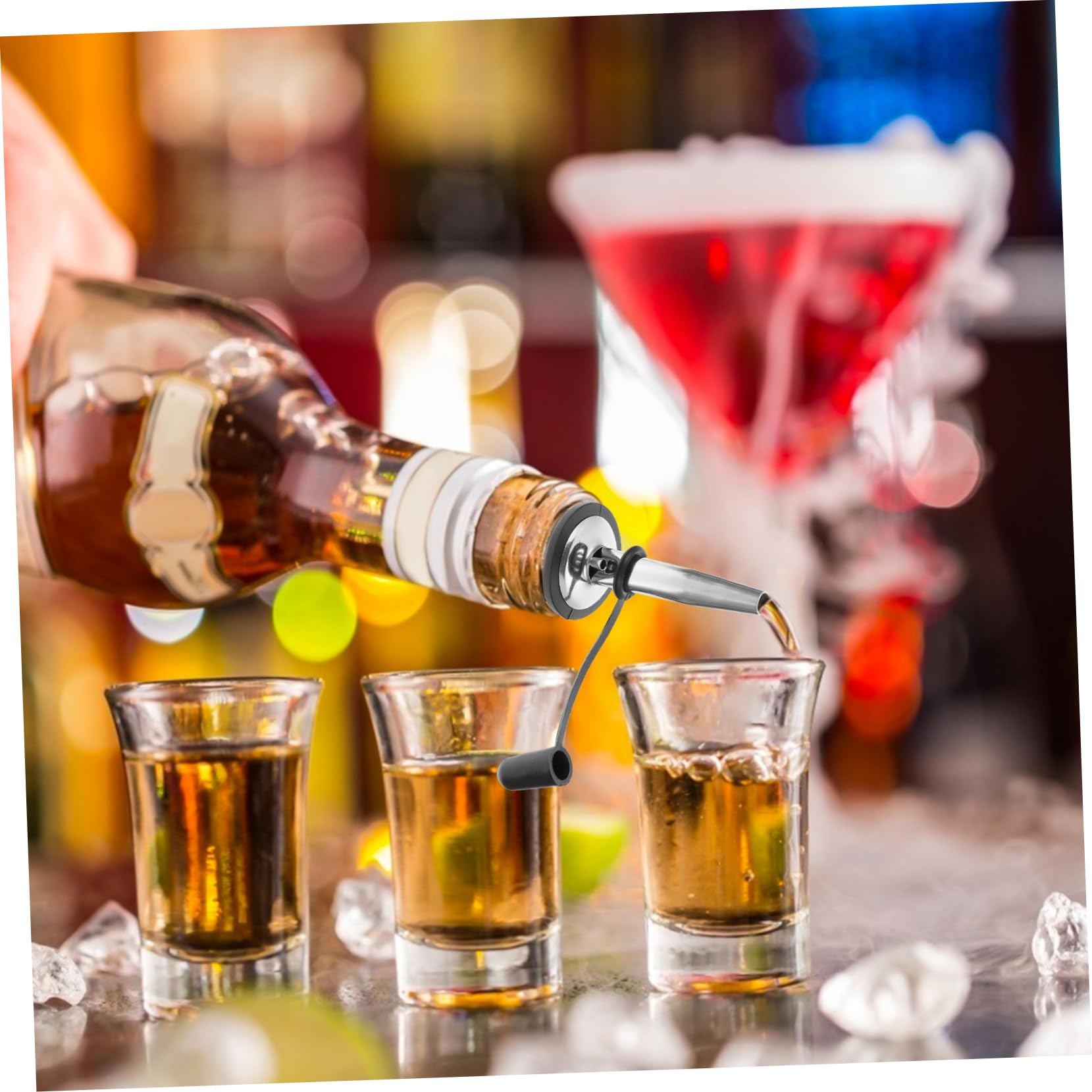 Cabilock 10Pcs Wine Pourers Wine Bottle Stoppers Design for Smooth Pouring