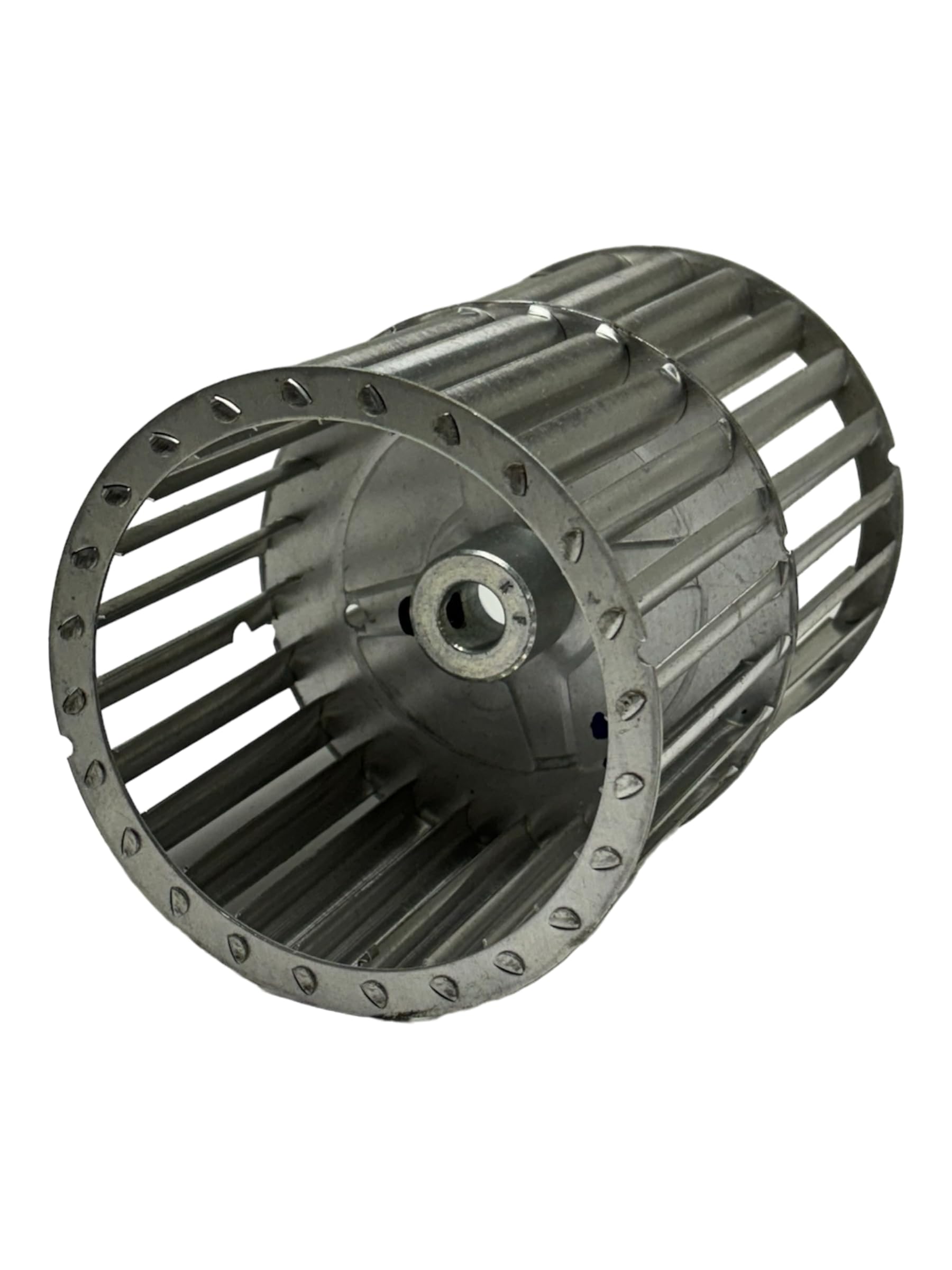 Humidaire Dual Inlet Forward-Curved Blower Wheels (5-3/4 inch Diameter, 6-3/4 inch Width | 1/2 Bore CCW)