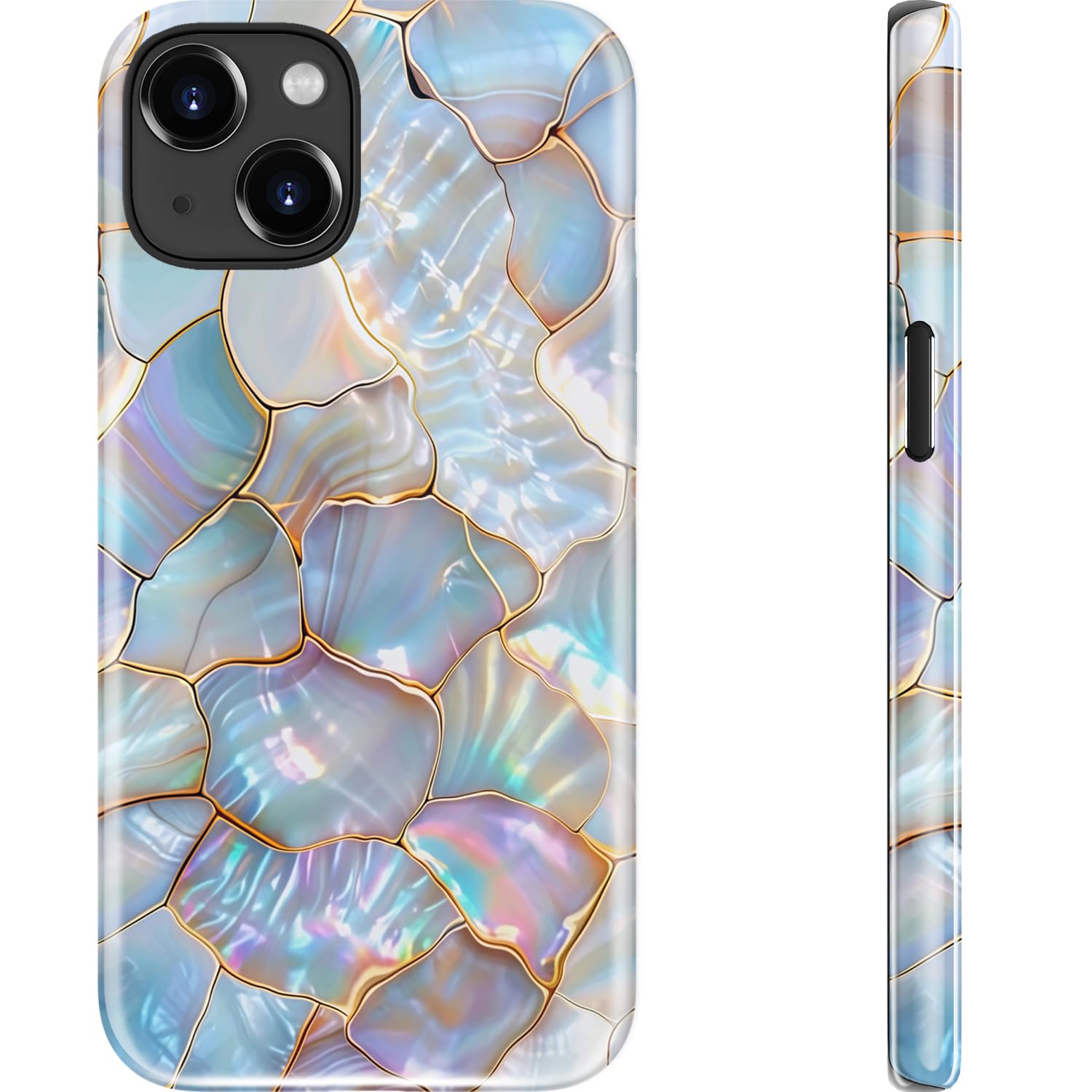 Coque iPhone 15 Plus silicone rigide DEENAKIN à motifs - 8