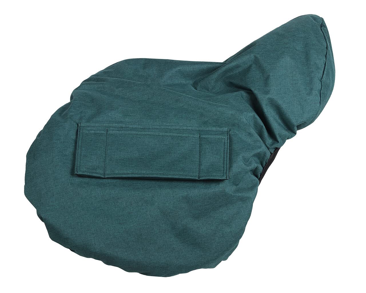 QHP Sattel-Sitzbezug Sattelhülle Sattelschoner Polyester wasserabweisend (dunkelgrün)