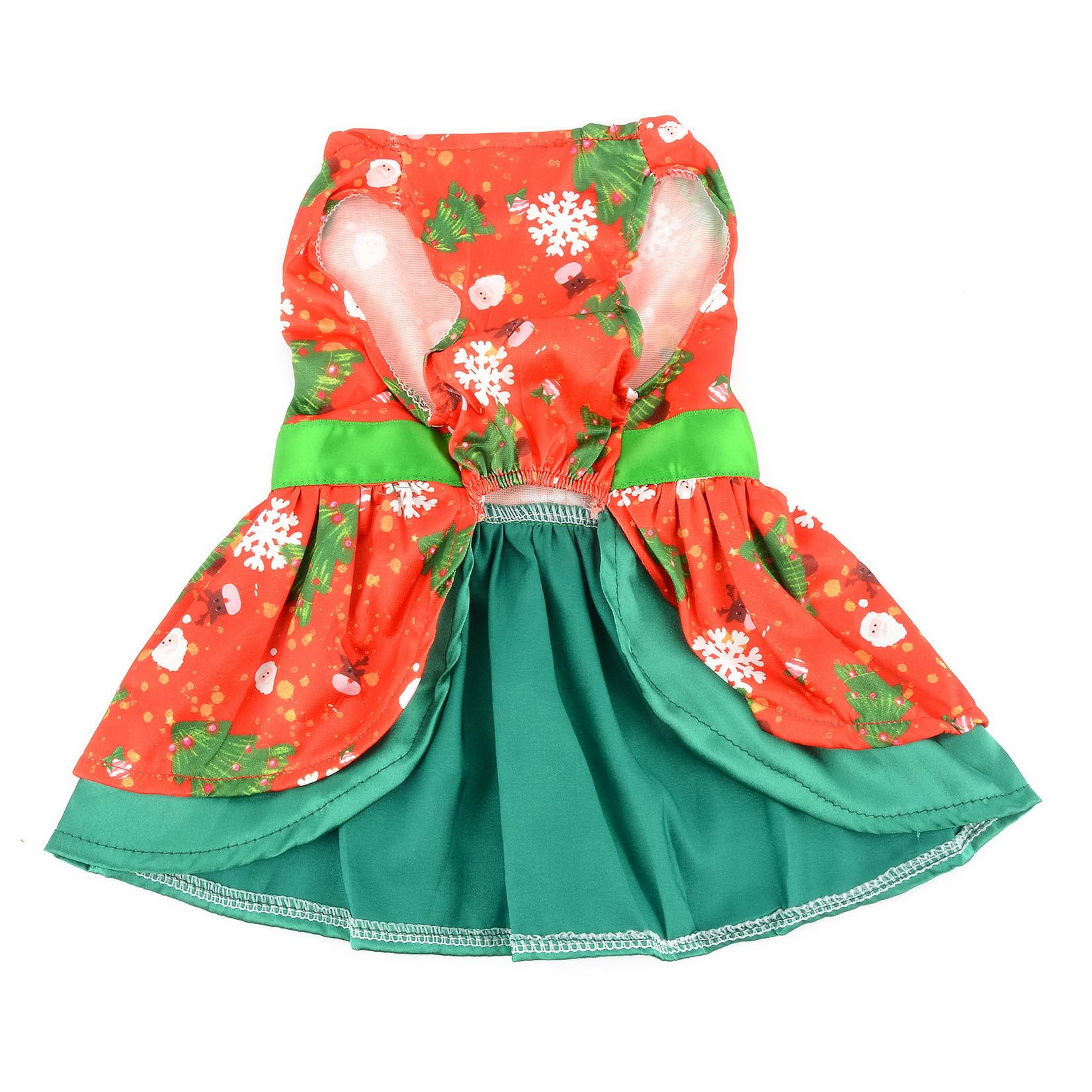 わんこ　 クリスマスワンピース Amazon | ZUNEA 犬 服 クリスマス ワンピース 小型犬 可愛い