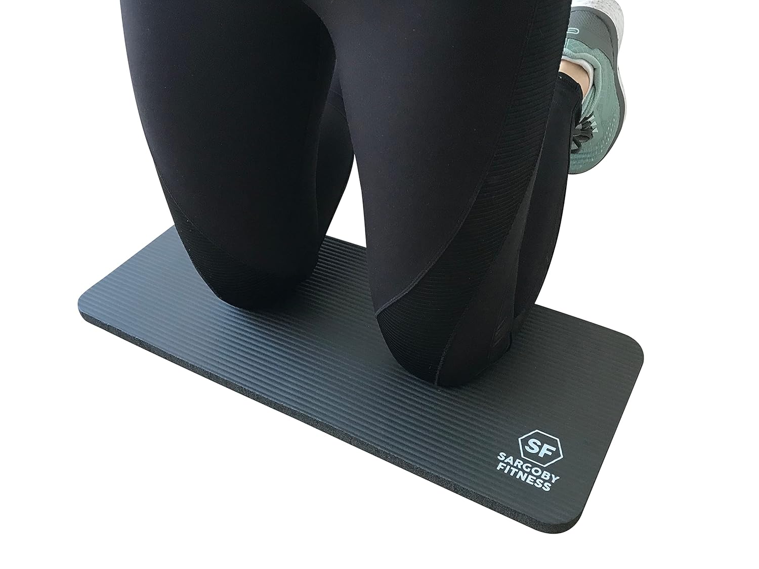Sargoby Fitness Yoga Knee Pad Cushion 15mm (0.6'') Thick yoga knee