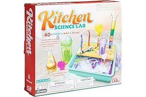 SmartLab Toys Tiny Baking: 40 Activities to Make, Bake, and Experiment with Chemistry