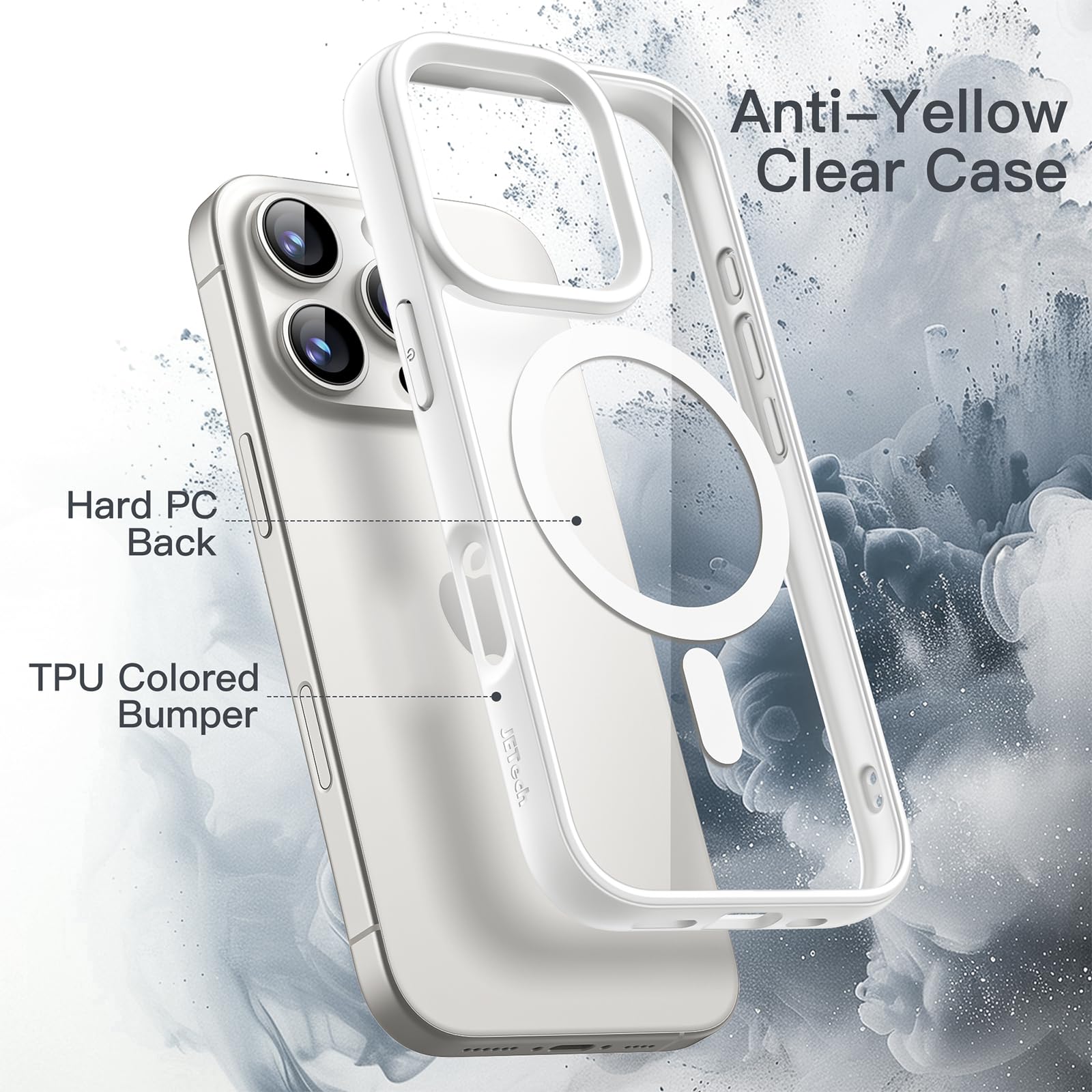 iPhone 16 Pro Max 用 ケース MagSafe 6.9インチ Amazon.co.jp: JETech iPhone 16 Pro Max 6.9インチ用 ソフト